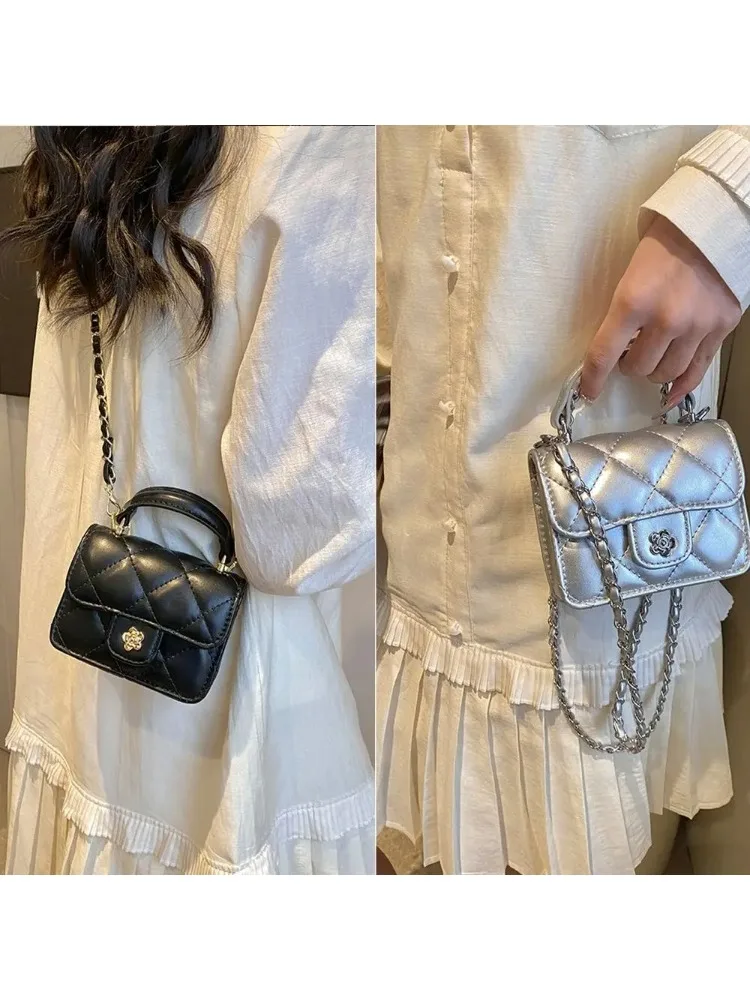 Sac à bandoulière parfumé pour femmes, nouveau Mini portefeuille en cuir PU, carré à la mode, sac à main