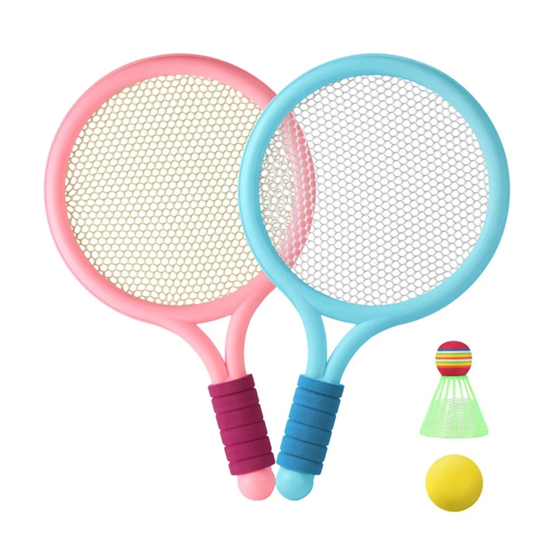 2PCS Children's Badminton Racket Set, Two Person Tennis Racket, Elementary School Students Aged 3-12, Sports Toys