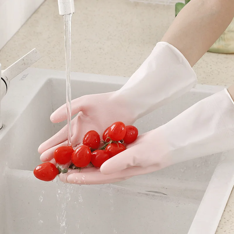 

Резиновые латексные перчатки с чашей для мытья одежды, 1 пара