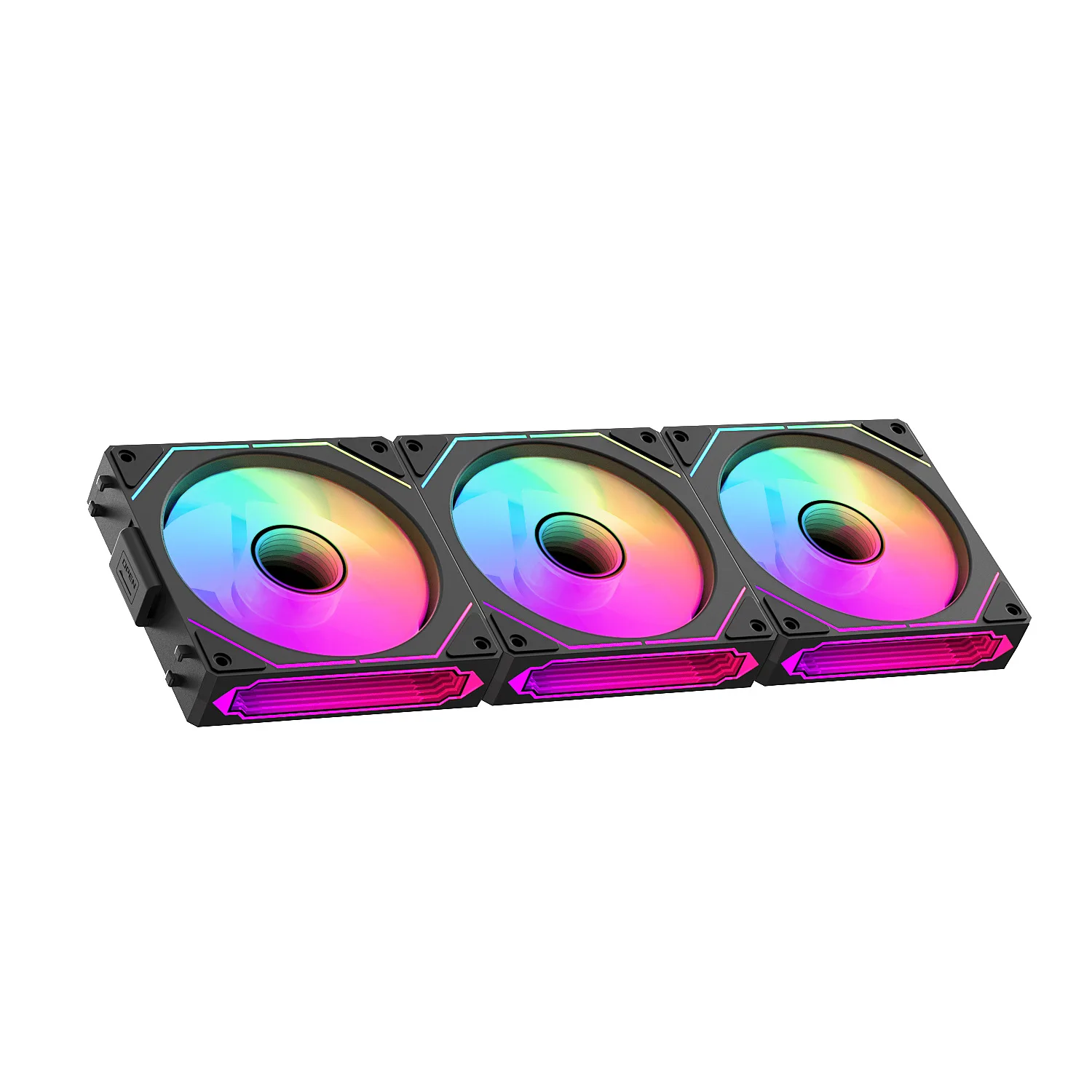 for-12-cm-cooling-computer-case-fan-temperature-control-three-sided-infinity-mirror-argb-lighting-fluid-bearings-1600-rpm