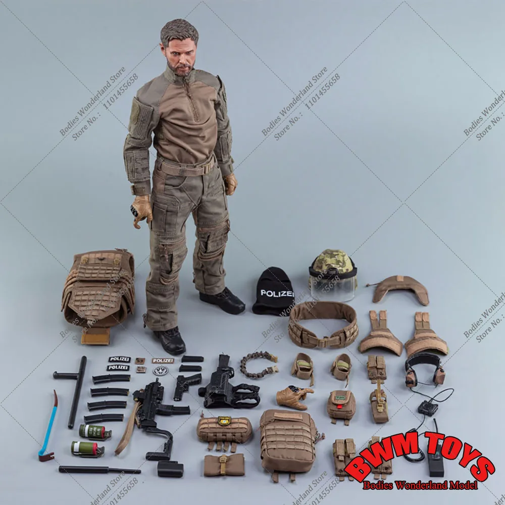 KING'S TOY KT-8006 1/6 Scale German Special Operations Command  12'' Male Soldier Action Figure Body Doll Full Set Toy for Fans