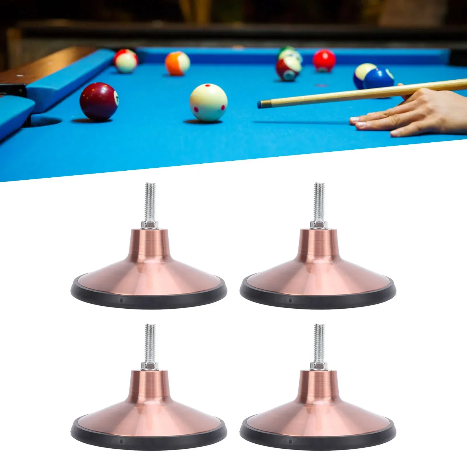 Pool Table Leg Levelers Heavy Duty Billiard Table Leg Leveling Foot Adjustable Leveling Risers For Game Table