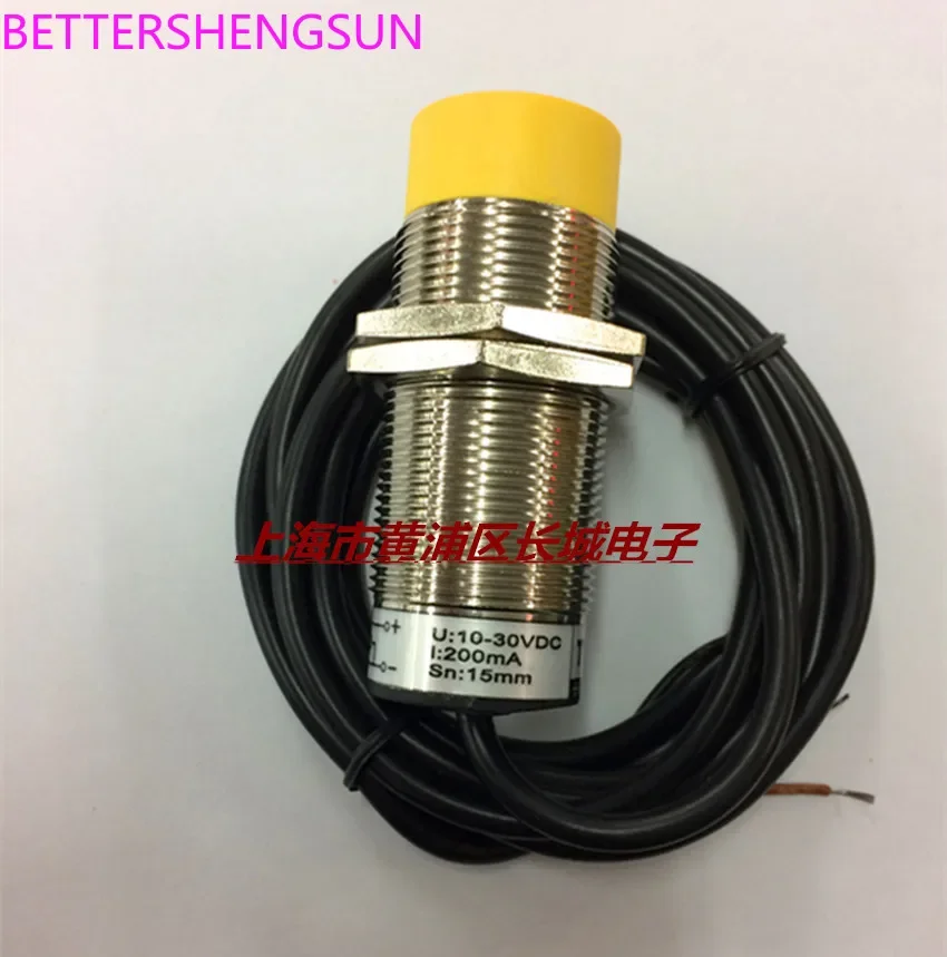 

M30 Термостойкий Водонепроницаемый Закрытие включения-выключения J7-D15C1 Трехпроводной постоянный ток PN Часто открытие 10-30 В постоянного тока