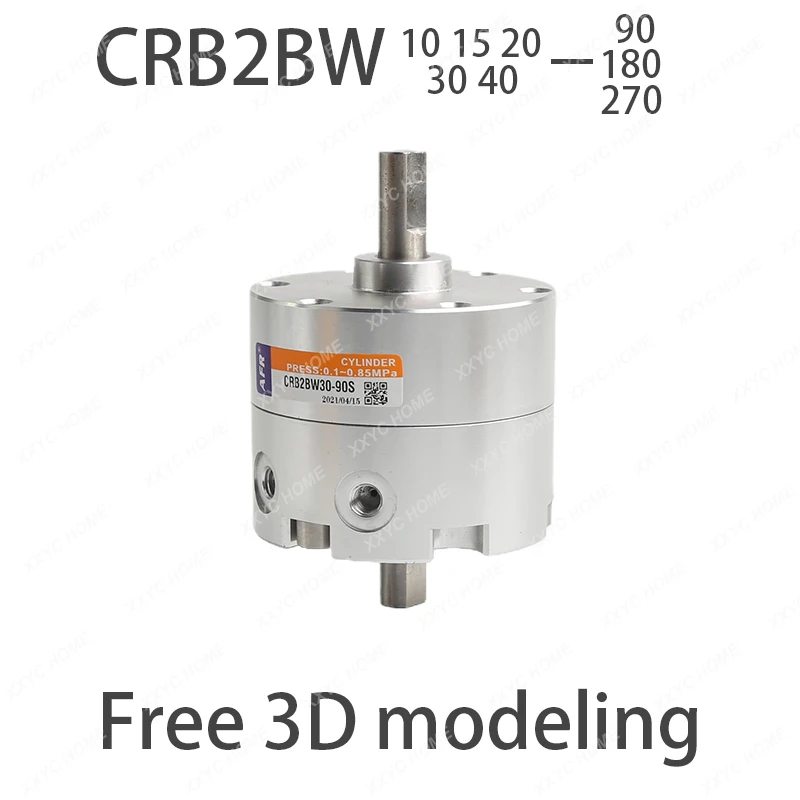 Vane rotary swing cylinder CRB2BW10-90S CDRB2BW15-180S CRB2BW20-270S CDRB2BW30-90S CRB2BW40-180S CDRB2BW30-180S CDRB2BWU30-270S