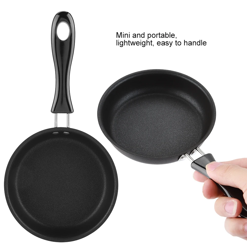 Pan Frying Egg Skillet Pot Mini Cooking Omelette Pans Nonstick Non Iron Stick Saucepan Fry Omelet Cast Pancake Pots 12cm