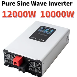 10000W onda sinusoidale pura solare veicolare domestico Inverter fotovoltaico Off-Grid 12V-96V 220V 110 convertitore di tensione 8000W/6000W