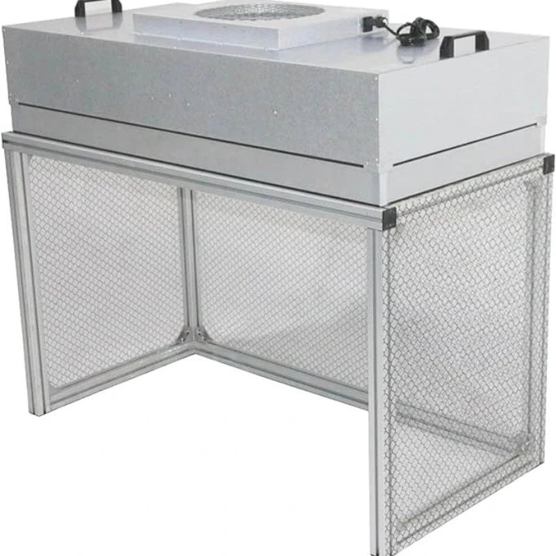 

Aluminum portable dust free 99.99% HEPA H14 H13 vertical horizontal laminar flowhood clean bench with FFU fan filter unit