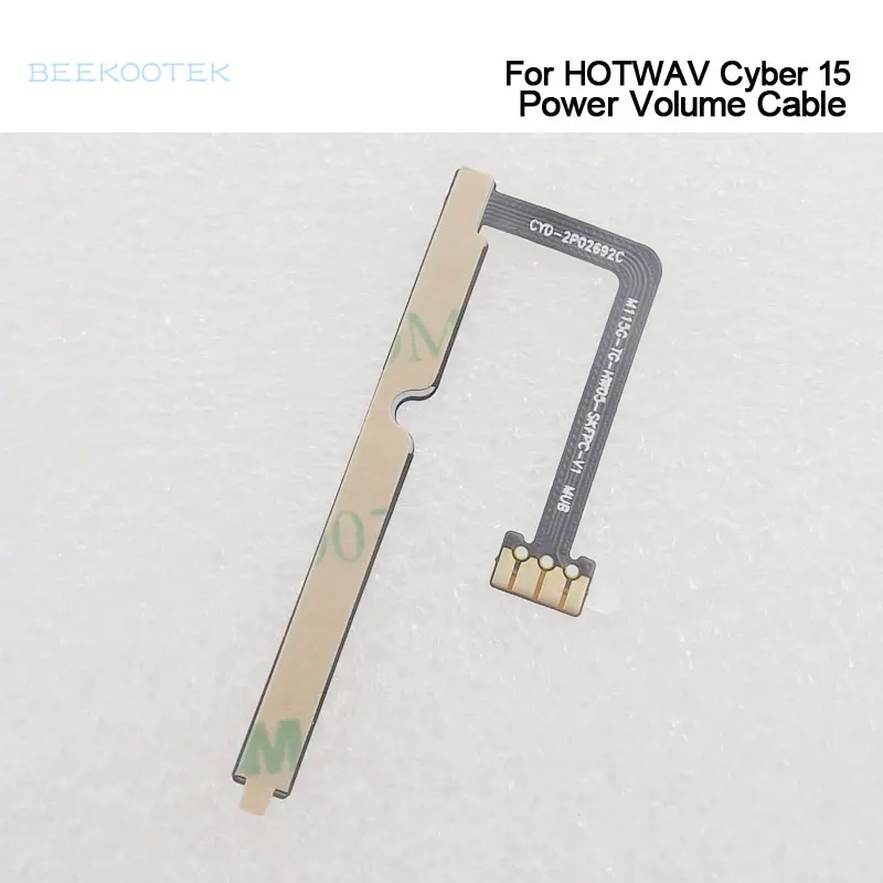 New Original HOTWAV Cyber 15 Power Volume Button Key Side Button Cable flex FPC For Hotwav Cyber 15 Smart Phone