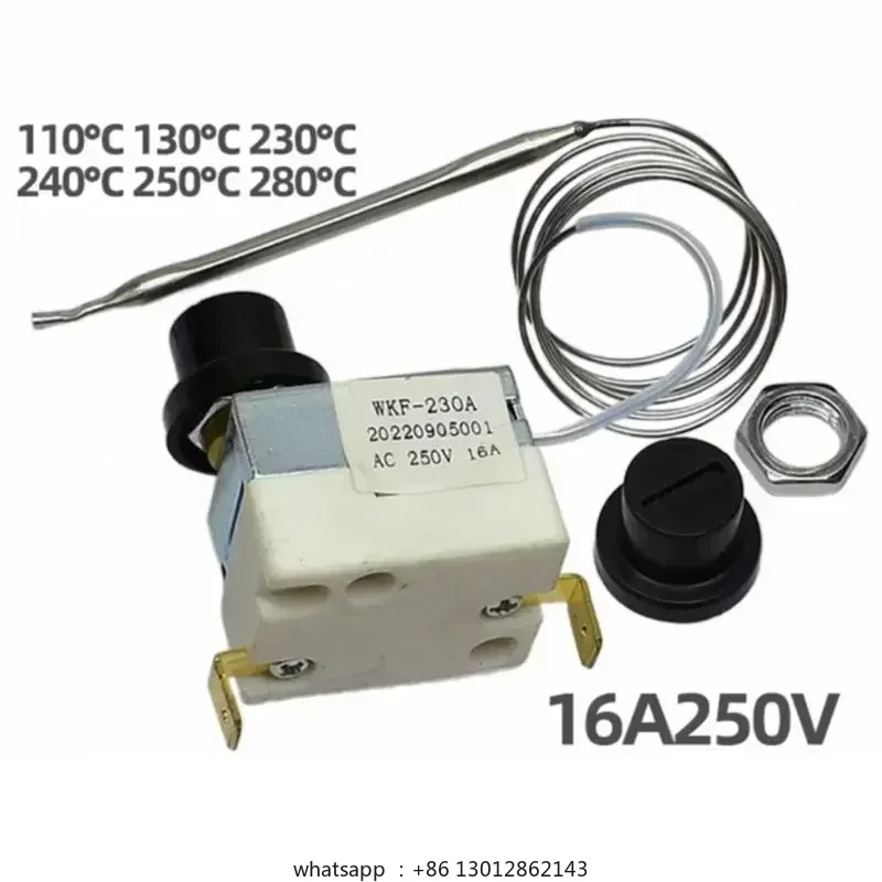 

Electric Fryer Oven Temperature Control Electric Pancake 110° 130° 230° 240° 250° 280° Temperature Limit Protector Thermostat pa