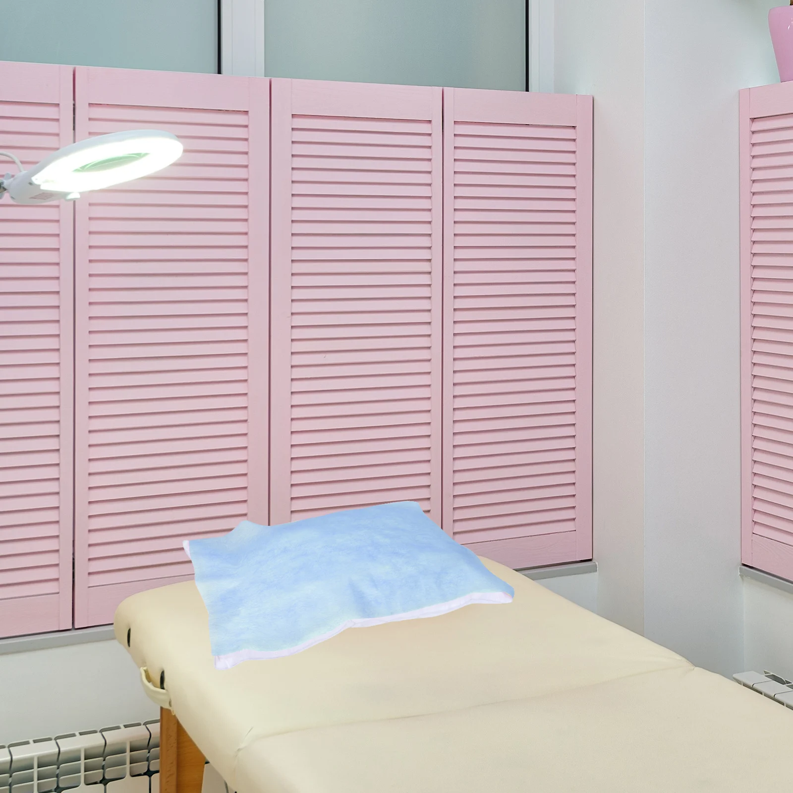 

100Pcs Disposable Beauty Pillow Towels Non-Woven Soft Skin-Friendly for Massage Spa Salon Foot Towels Beauty Salon Towel