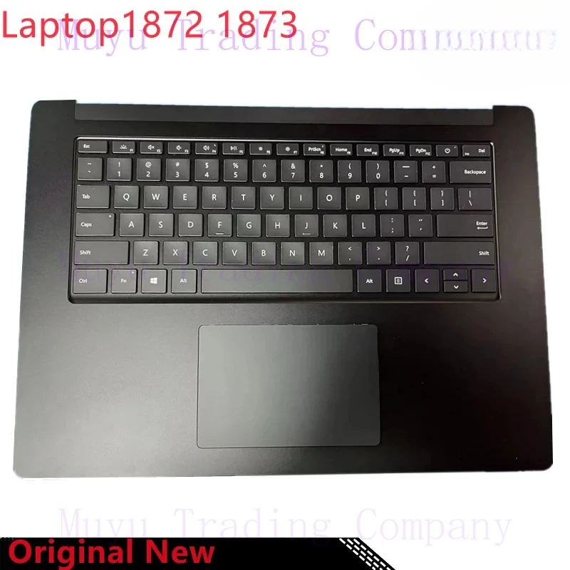 Original topcase assembly for Microsoft Surface Laptop 3 1872 1873 15 ''keyboard with trackpad US metallic black