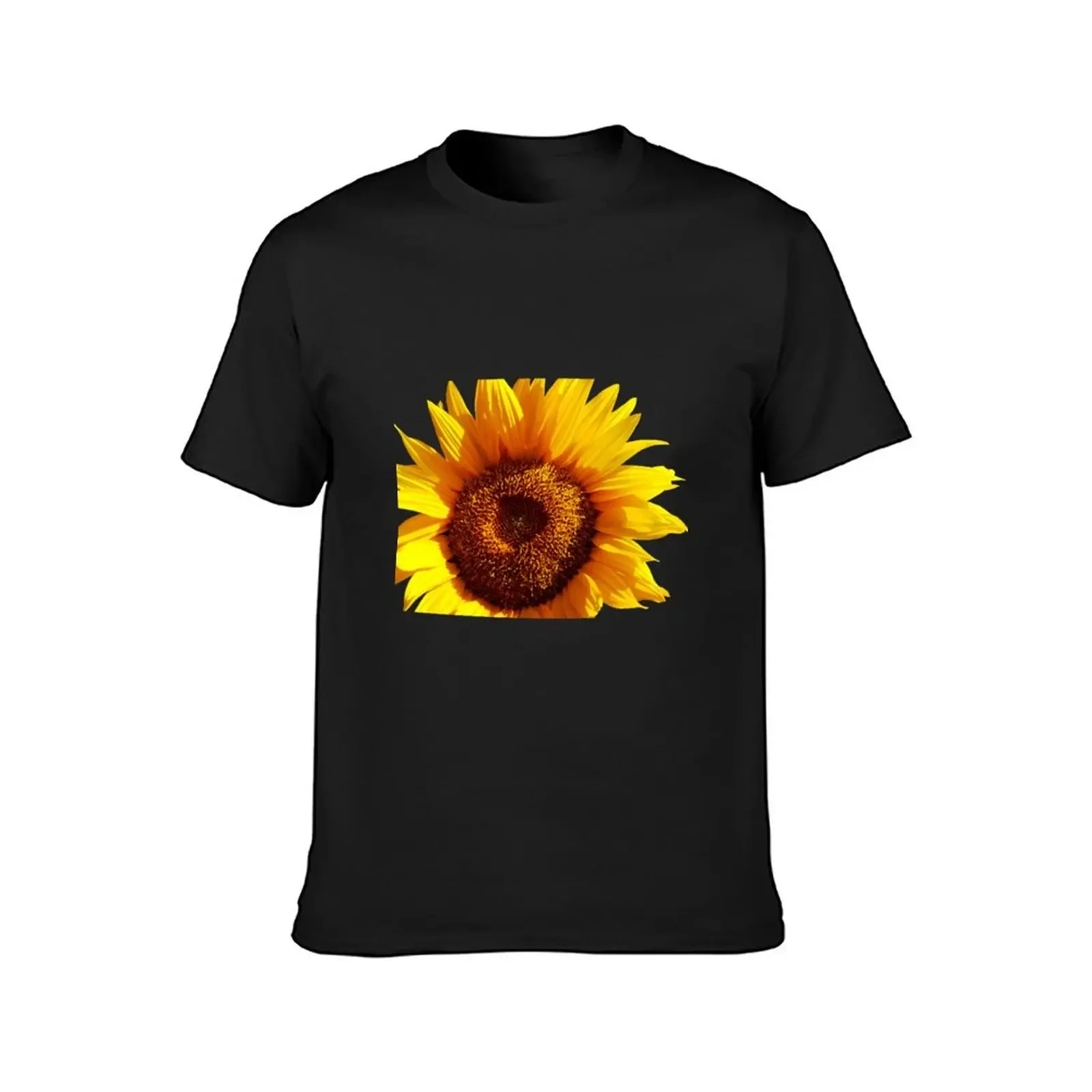 Sunny Summer Sunflower T-shirt korean fashion anime clothes shirts graphic tees kawaii clothes Men's t shirts