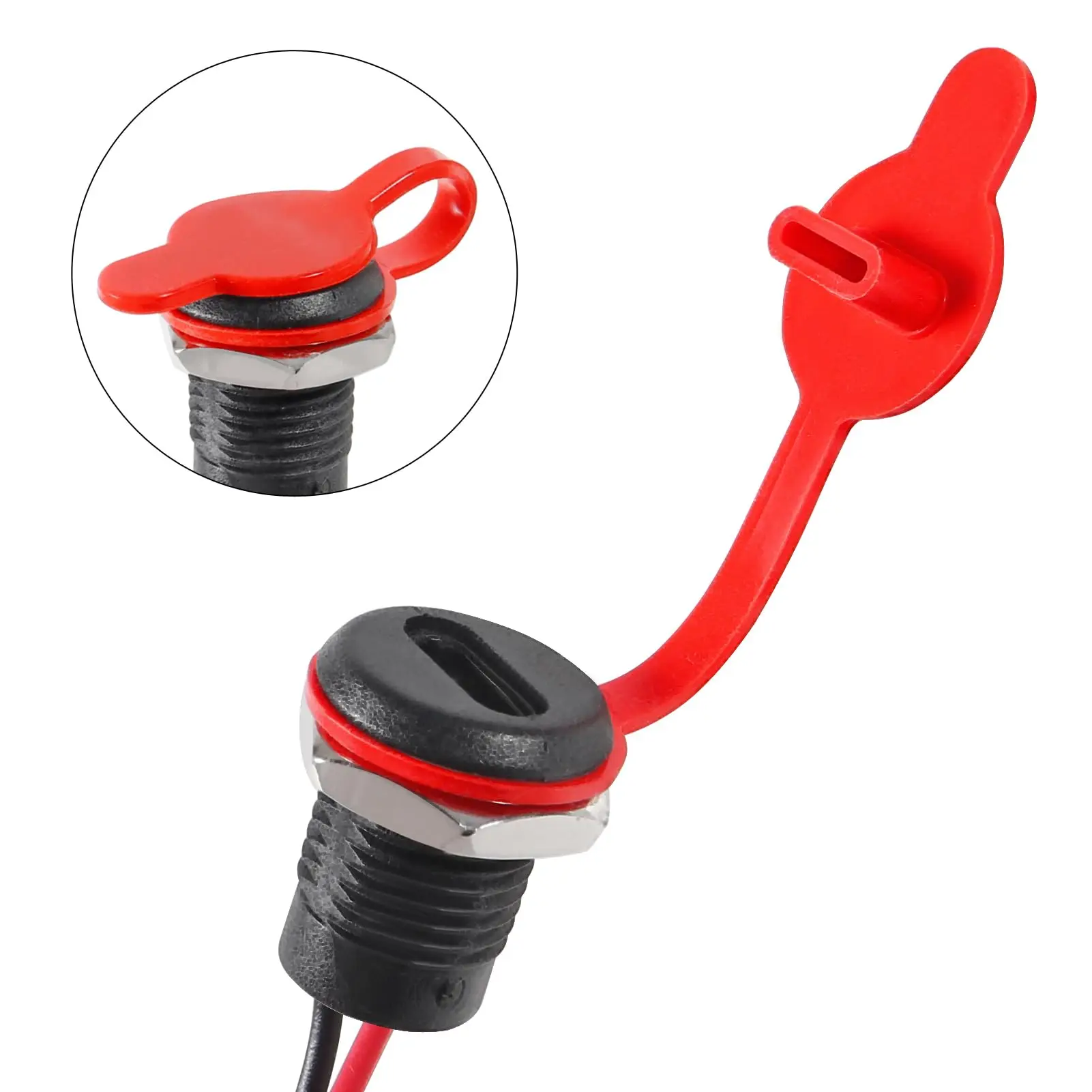 5/10/10PCS Charging Socket Female Mount Connector Type-C Female Chassis 2/4 Pin Type-C Female Socket Connector Jack Female