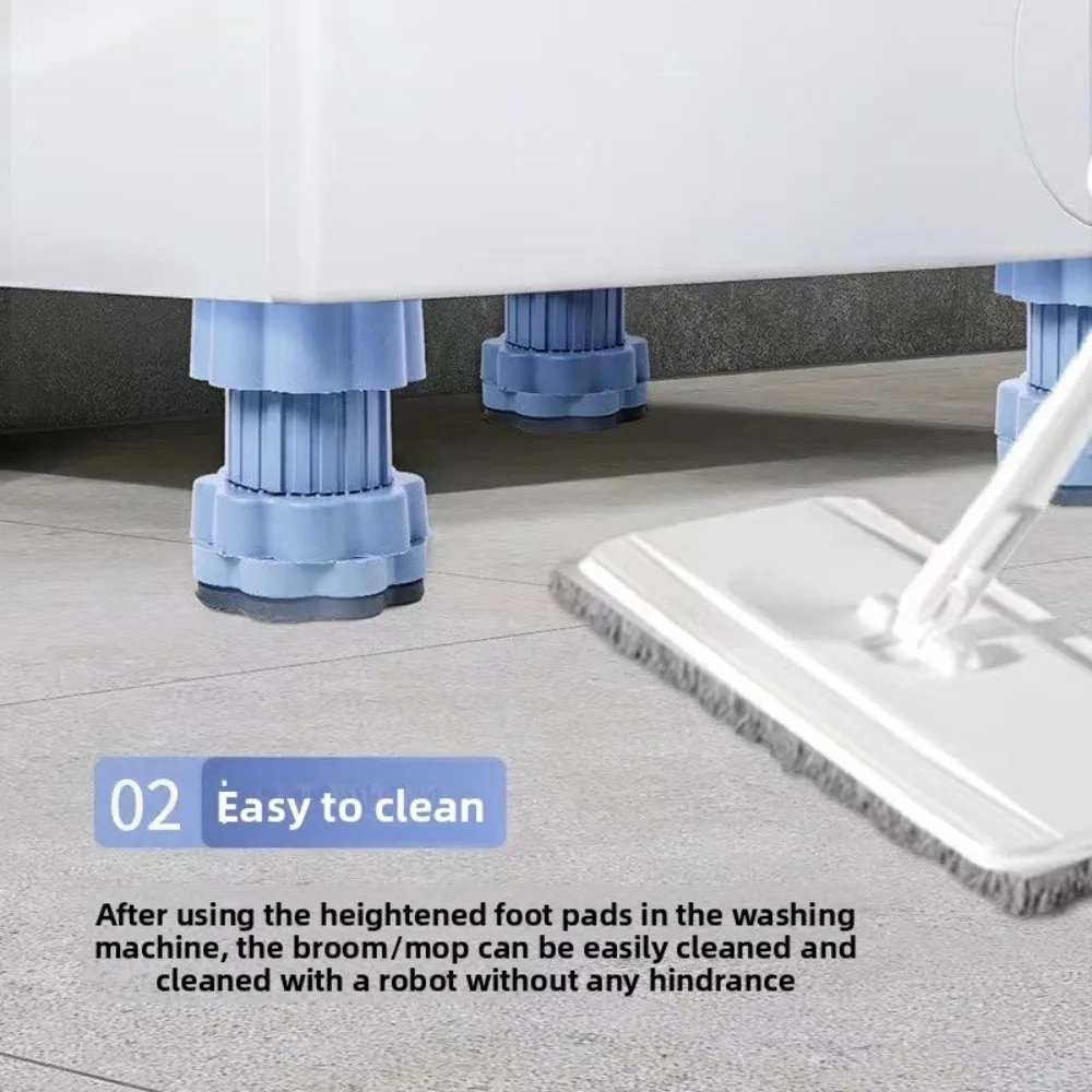Adjustable shock absorber Anti-Slip  Mat Universal Furniture Foot Pad Multi-Functional Washing Machine Shockproof Pad