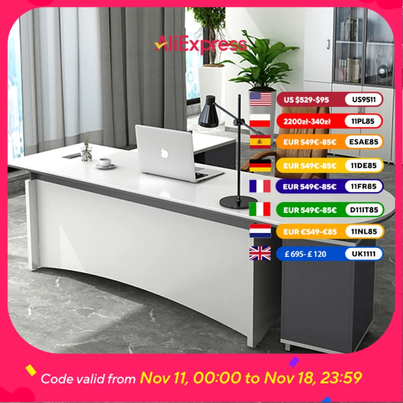 

Gaming Base Computer Table Study Large Modern Wooden Storage Computer Desks Office Executive Scrivania Gaming Office Furniture