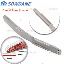 Dental Implant Bone Scraper Stainless Steel Tool Instrument Dental Surgical Collector Lab Tooth Cleaning Scaler
