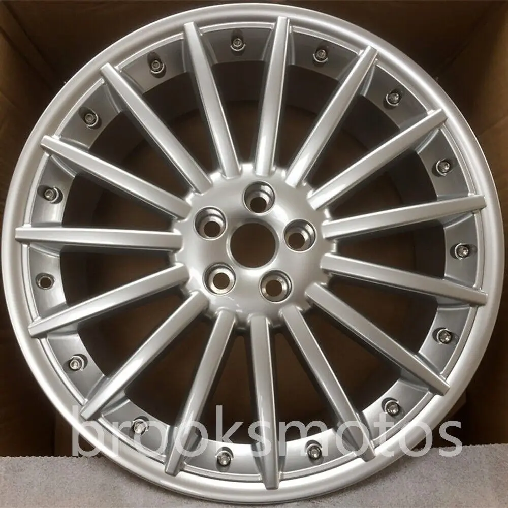 

НОВЫЕ ОБОДКИ КОЛЕСА СЕРЕБРЯНОГО СТИЛА 20 ДЮЙМОВ ПОДХОДИТ ДЛЯ JAGUAR XJ 2004-2008 годов 20X9 НАБОР 4 шт.