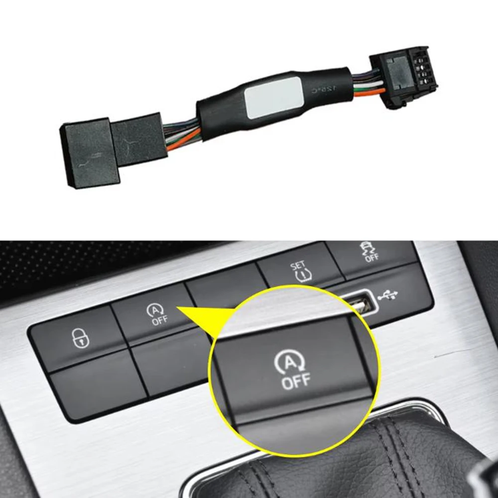 Start Stop Off Elimination Cable For Skoda Octavia 5E MK3 2012-2019 Scala Superb Kodiaq Decoder Of Smart Stop Canceller