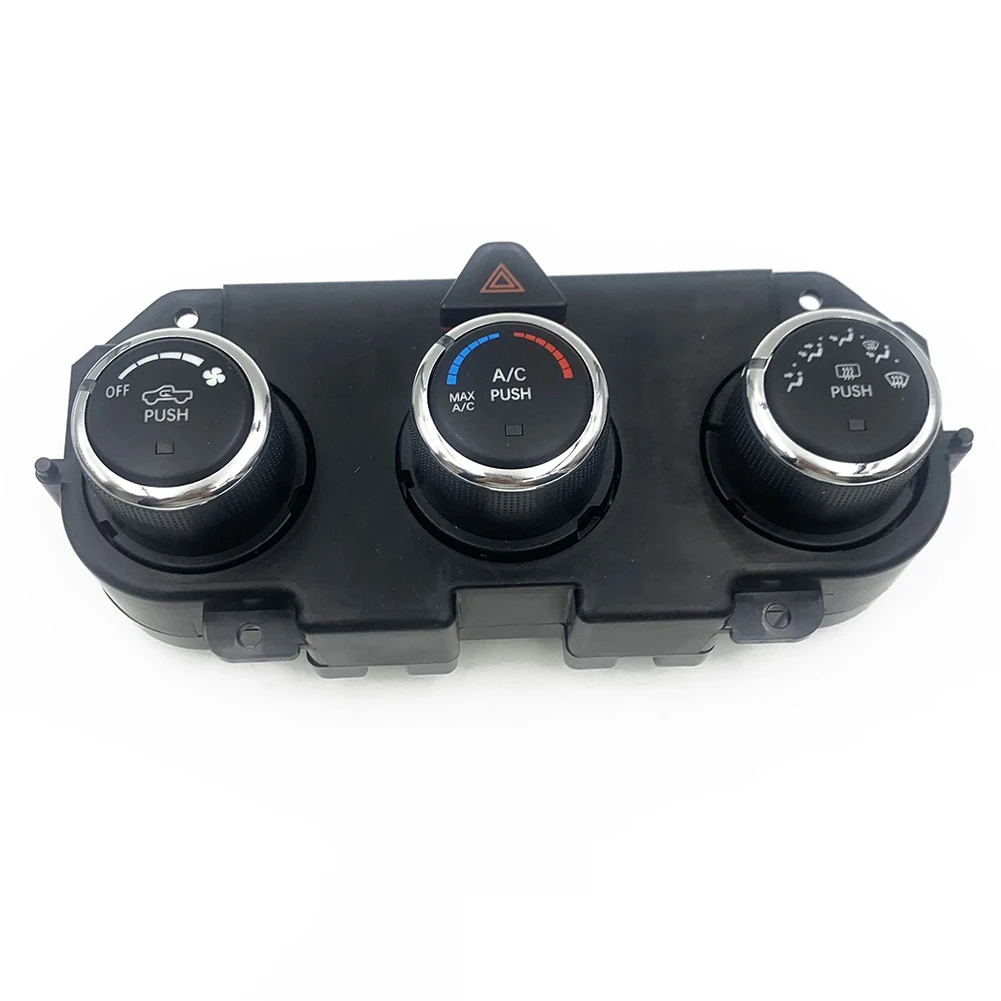 Automotive HVAC Black And White AC Heater Control Reliable Performance Wear Resistant Anti-Corrosion Made Of ABS Material