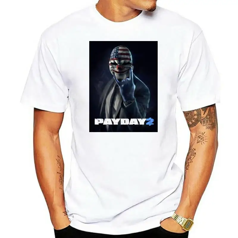 Happwan Men Payday 2 T-shirt Black