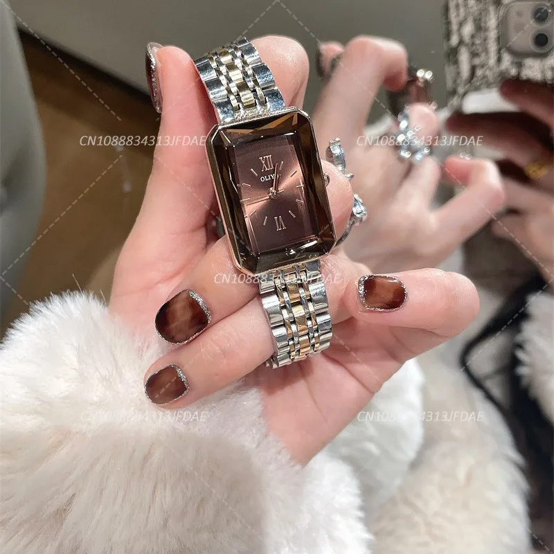 Women's Retro Watch Women's Light Luxury Niche Art High-end Watch Women's Ladies Brand Authentic