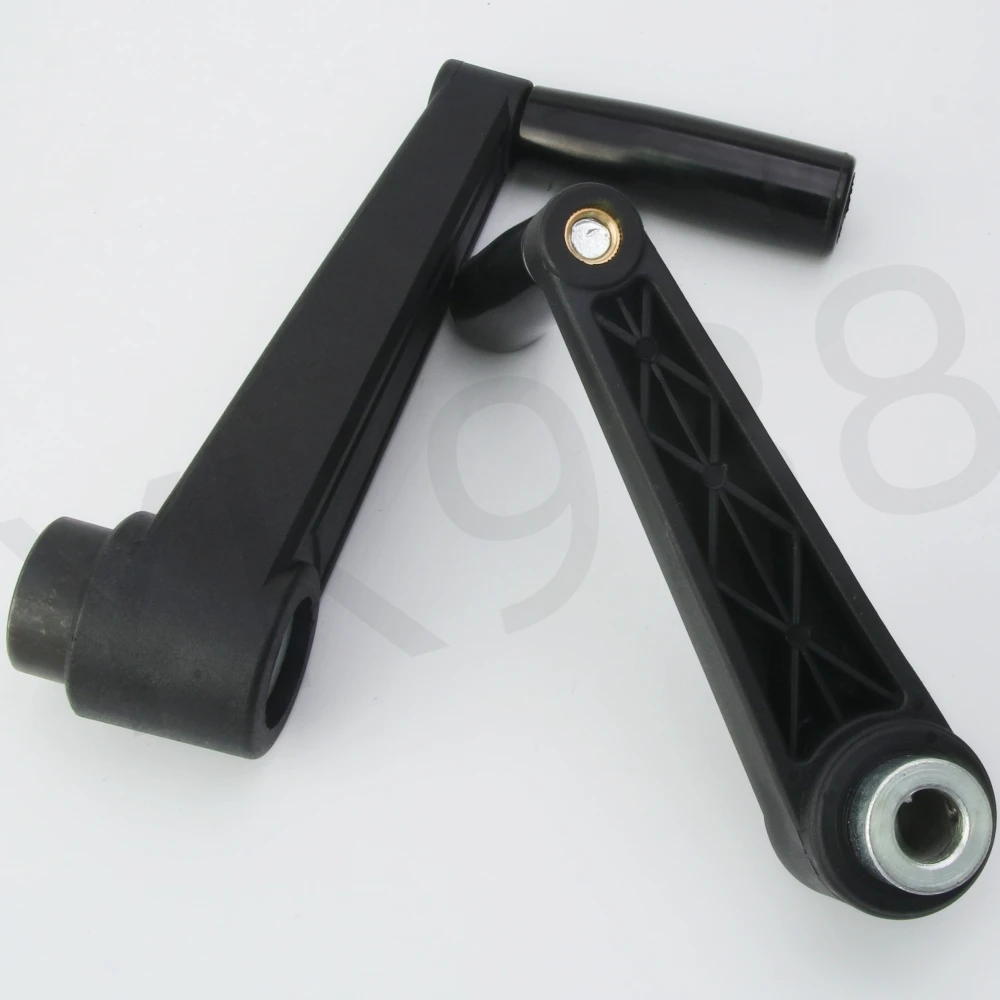 YK938-B Nylon Square Hole Rocker Handle Non-Collapsible Knob Handles For Woodworking Machinery