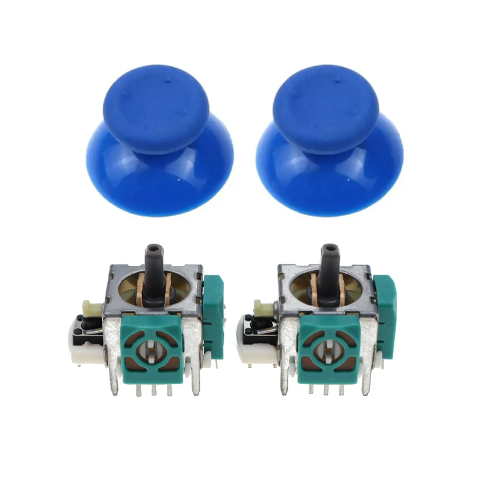 1 مجموعة ثلاثية الأبعاد عصا التحكم التناظرية عصا الاستشعار وحدة الجهد و ThumbStick لوحدة تحكم Microsoft Xbox 360