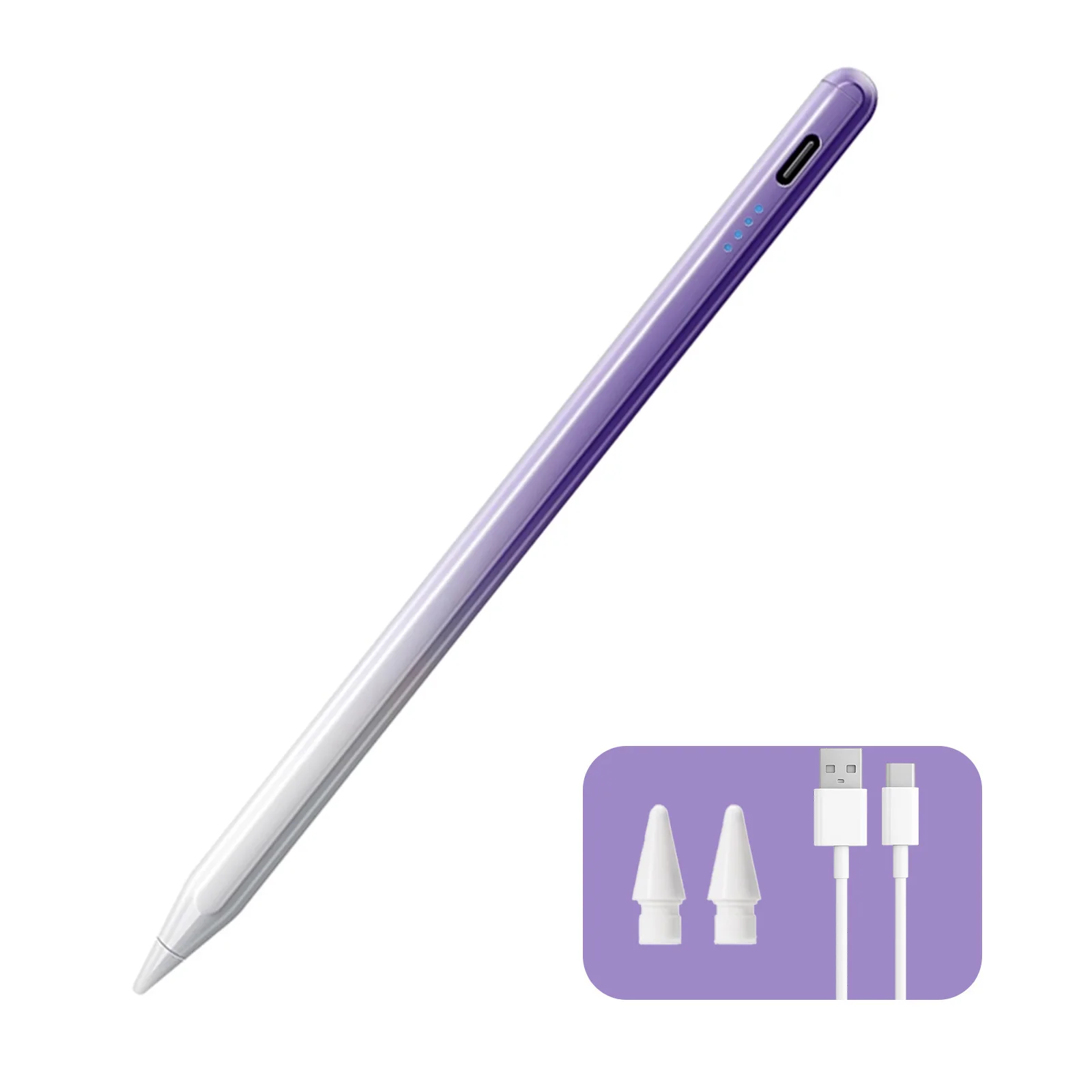 قلم ستايلس بالسعة مع نصيحتين قابلين للاستبدال لجهاز iPad (2018-2025) #3