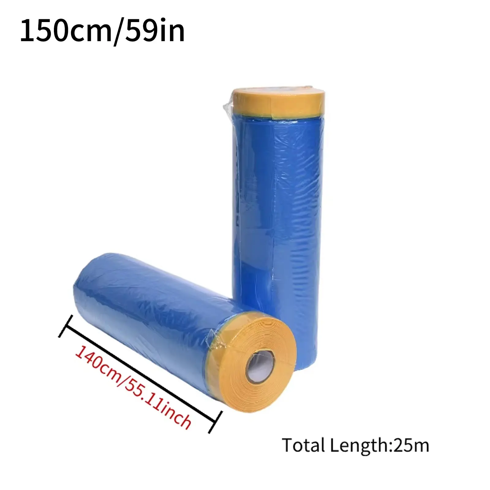 طبقة بلاستيكية لاصقة مسبقًا لطلاء جسم السيارة والأثاث المنزلي والحماية من الغبار بدون بقايا #6