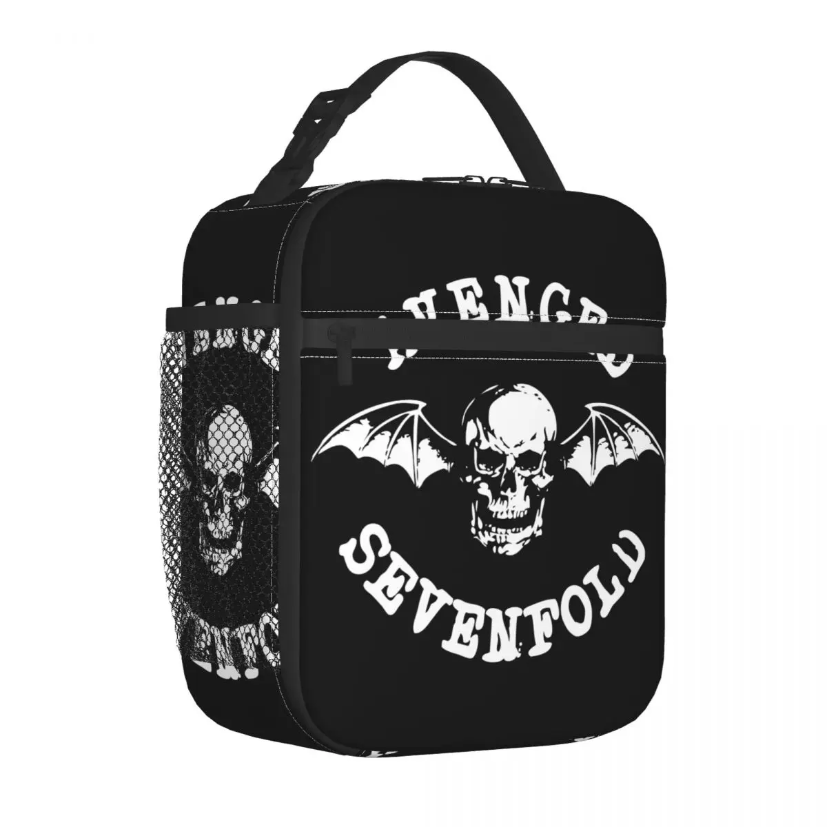 Avenged Sevenfold Insulated Lunch Bags High Capacity Band Meal Container Thermal Bag Lunch Box Tote Beach Outdoor Food Bag