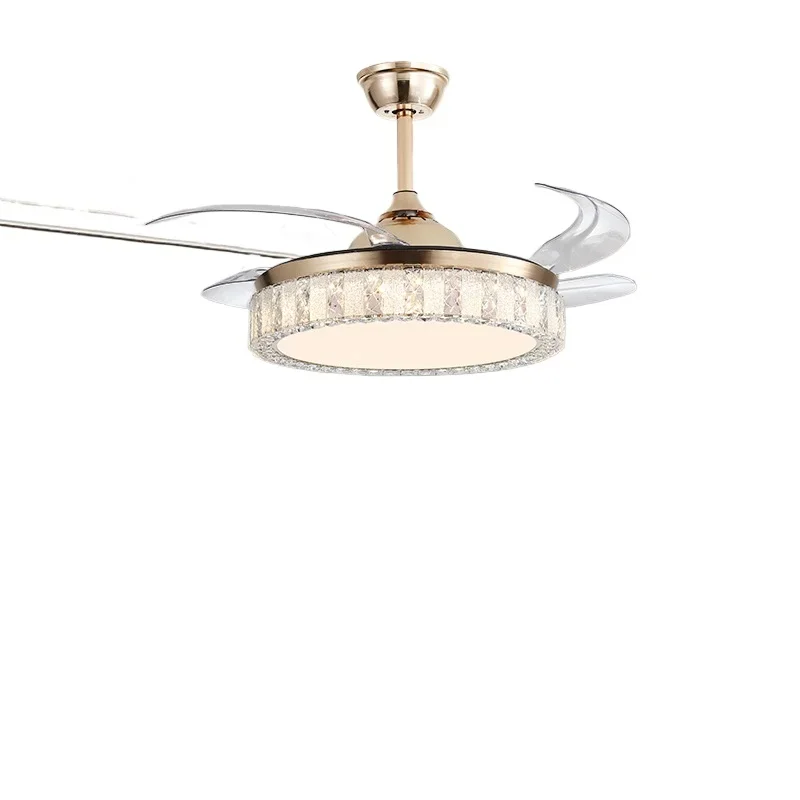 2025 new household invisible fan light, living room, dining room, frequency conversion bedroom integrated