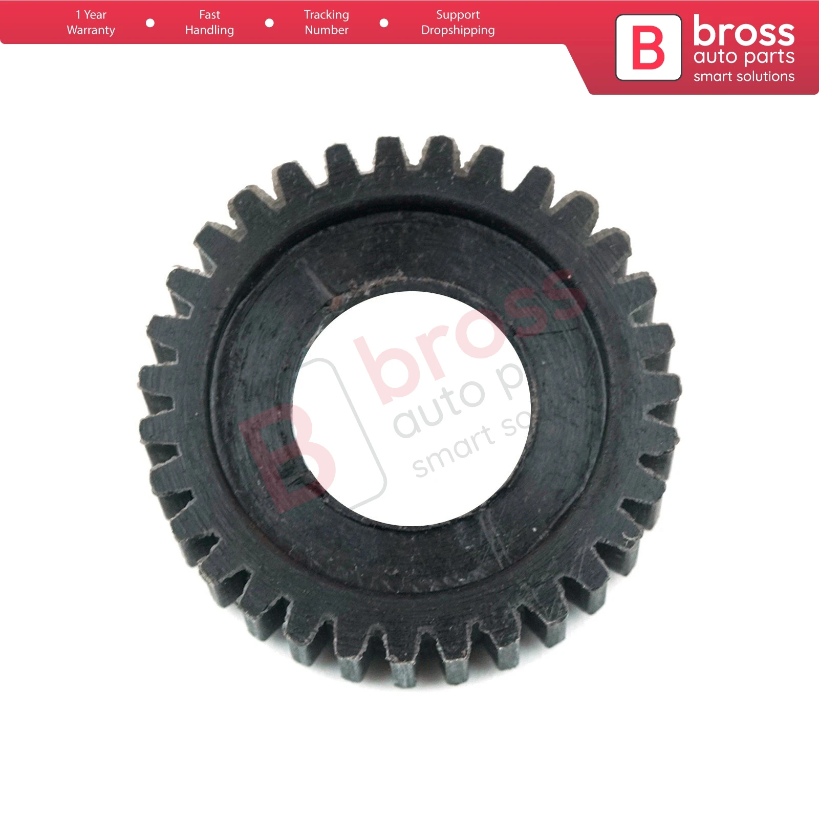 Bross Auto Parts BGE555 Sun Protection Roller Blind Motor Repair 31-Teeth Gear 958536318013W4 For Porsche Cayenne VW Touareg