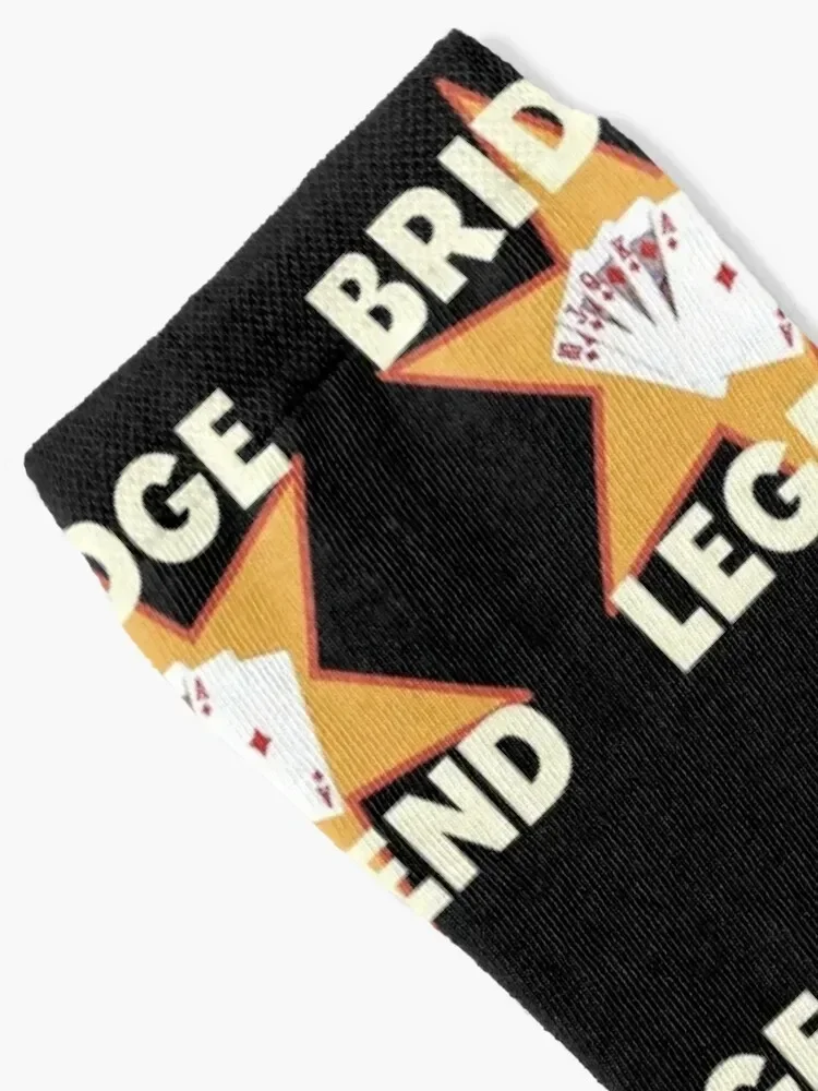 Bridge Legend Bridge Card Game Gift Ideas Socks sheer sports and leisure Hiking boots gym Socks Ladies Men's