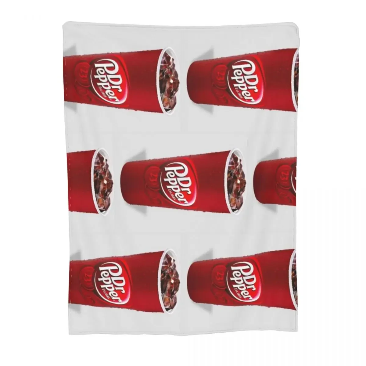 dr pepper Throw Blanket Luxury Brand Nap Bed linens Cute Plaid cosplay anime Blankets