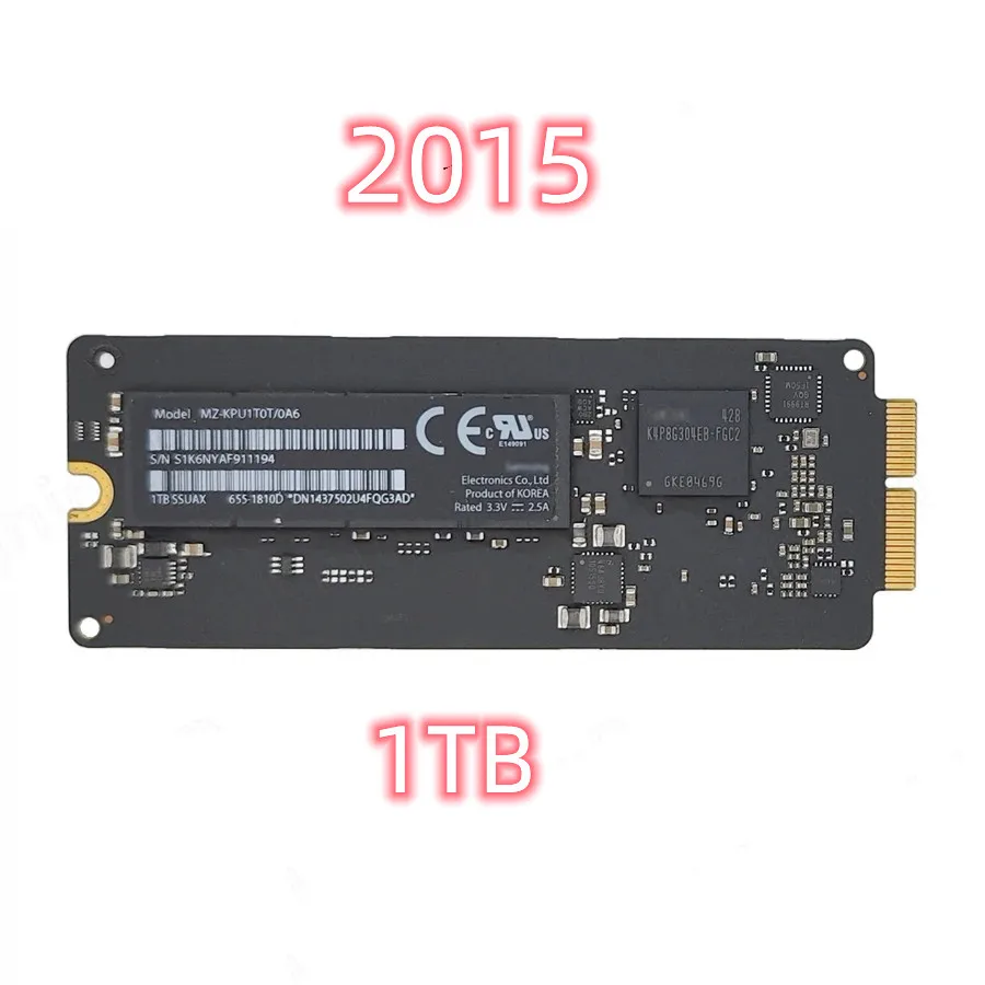 128GB 256GB 512GB SSD For A1398 2014 2015Year