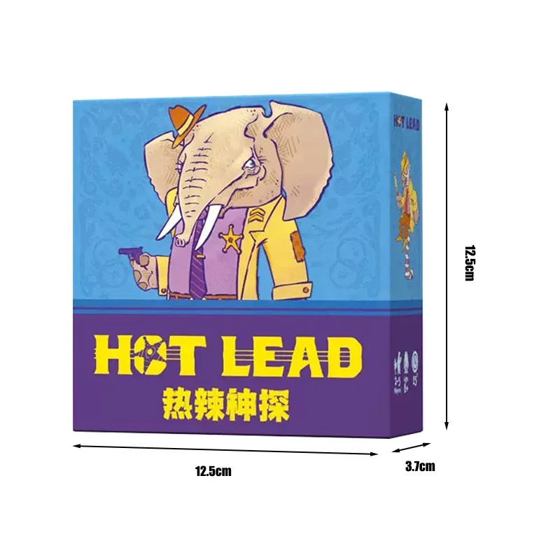 HOT LEAD Board game cards Chinese and English casual gathering auction luck collection tabletop game