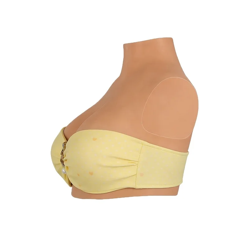 Simulated Silicone Breast Board Fake Breast C-G Cup Suitable for Cross Dressers to DragQueen Mastectomy Transgender Breastplates