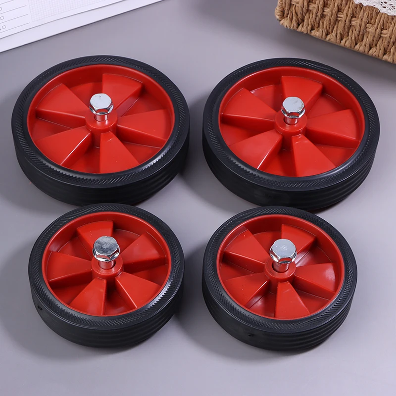 2Pcs Wheel Replacement Air Compressor 5/6 Inch Air Compressor Accessories Caster Wheels With Screws For Air Pumps Power Tool