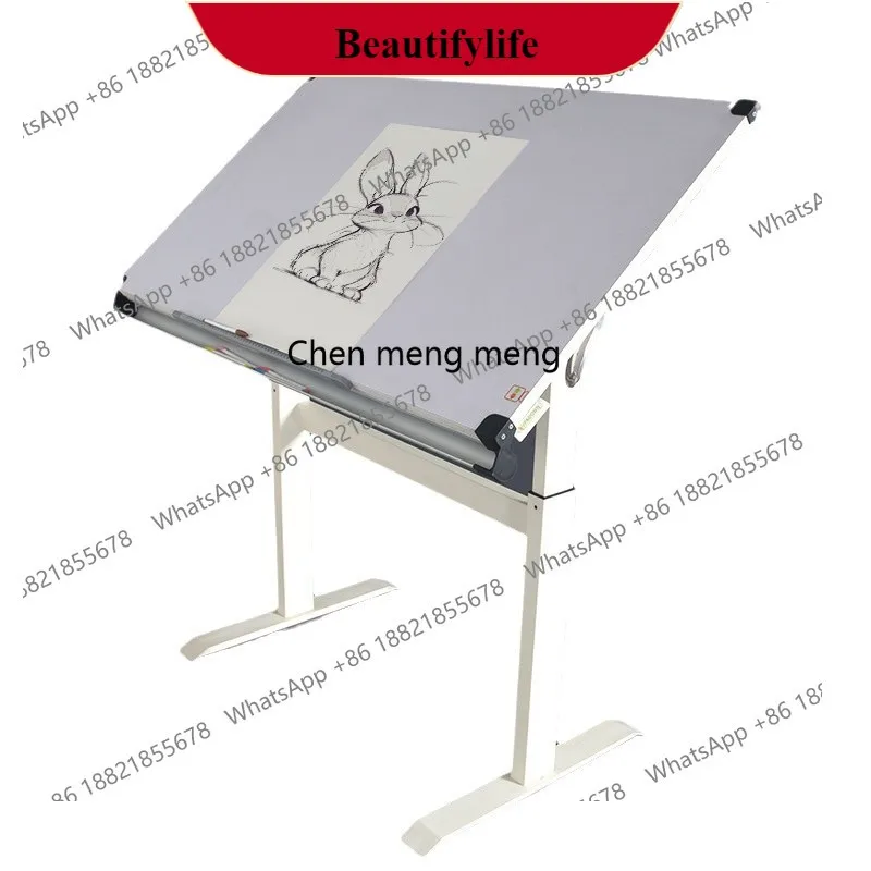 G153 Art students special drawing board painting table can lift the desktop tilt sketch sketch easel painting table