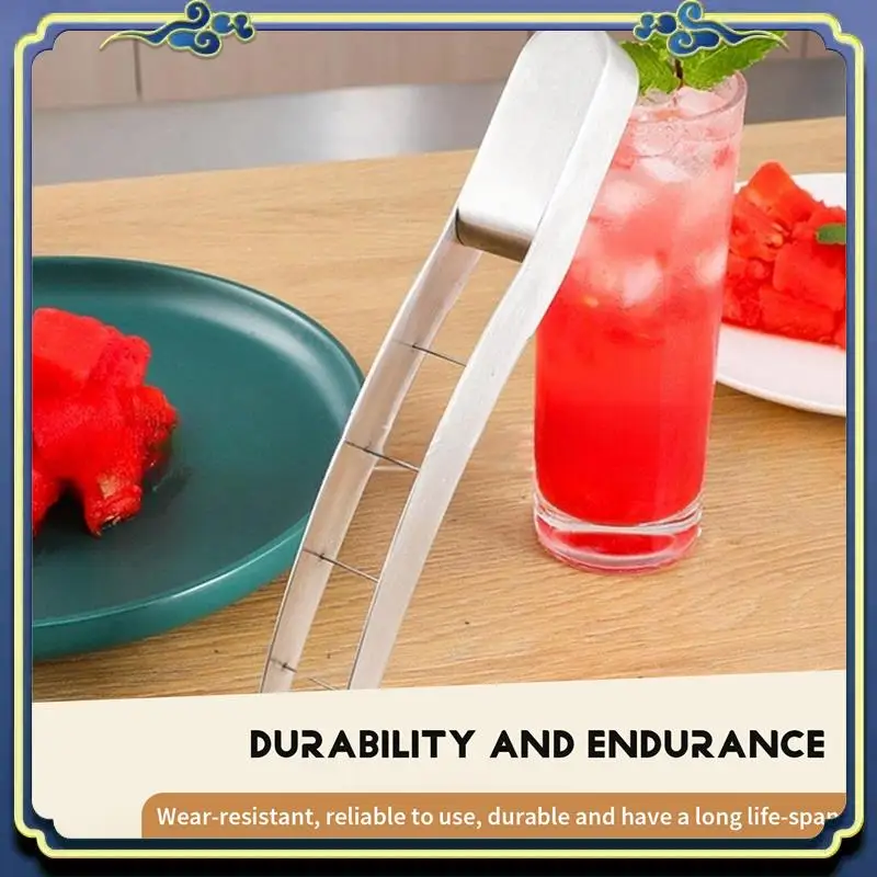 Cortador de sandía A56P, cortador de sandía en cubos, cuchillo, bola de melón para utensilios de cocina, herramienta útil y fresca