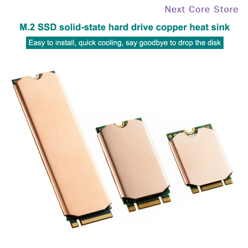 1Set SSD Heatsink PS5 Radiator Solid State Drives Cooler M.2 NVME 2280 2242 2230 For Laptop PC M2 2280 NGFF PCI-E SSD
