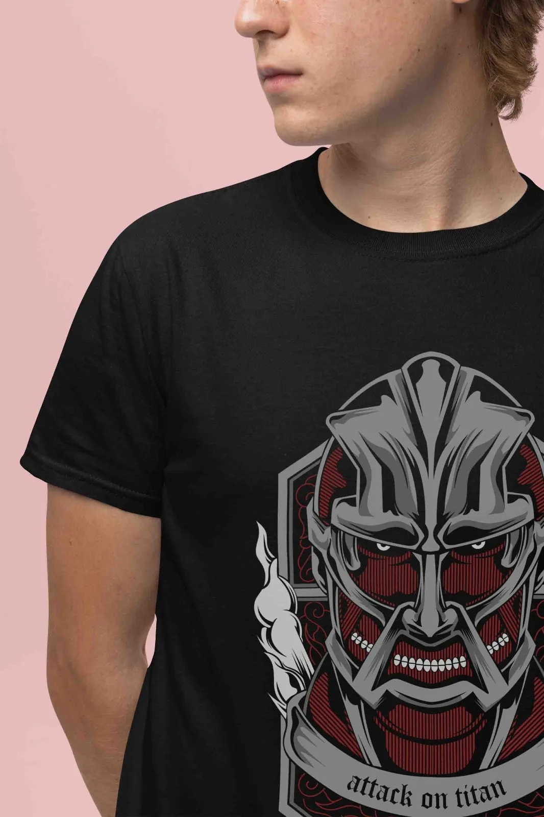 Attack On Titan Shirt Armin Colossal Tshirt AOT T-Shirt Anime Unisex Graphic Tee