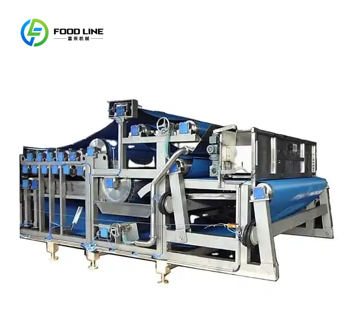 Customized Industrial Apple Pineapple Juicing Machine Belt Press Fruit Extraction Equipment Multifunctional