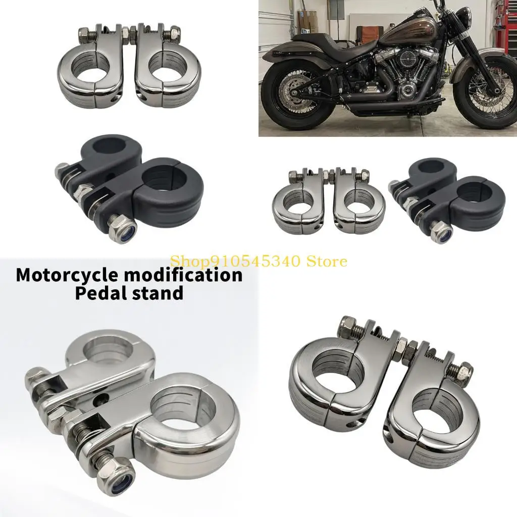 U2JA Quick Release Aluminum Footpegs Lightweight Corrosion Resistant Enhanced Grip Surfaces Simple Installation for Bike