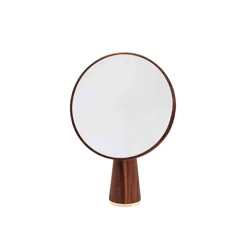 

Деревянное косметическое зеркало высокого разрешения с настольной ручкой заполняющего света