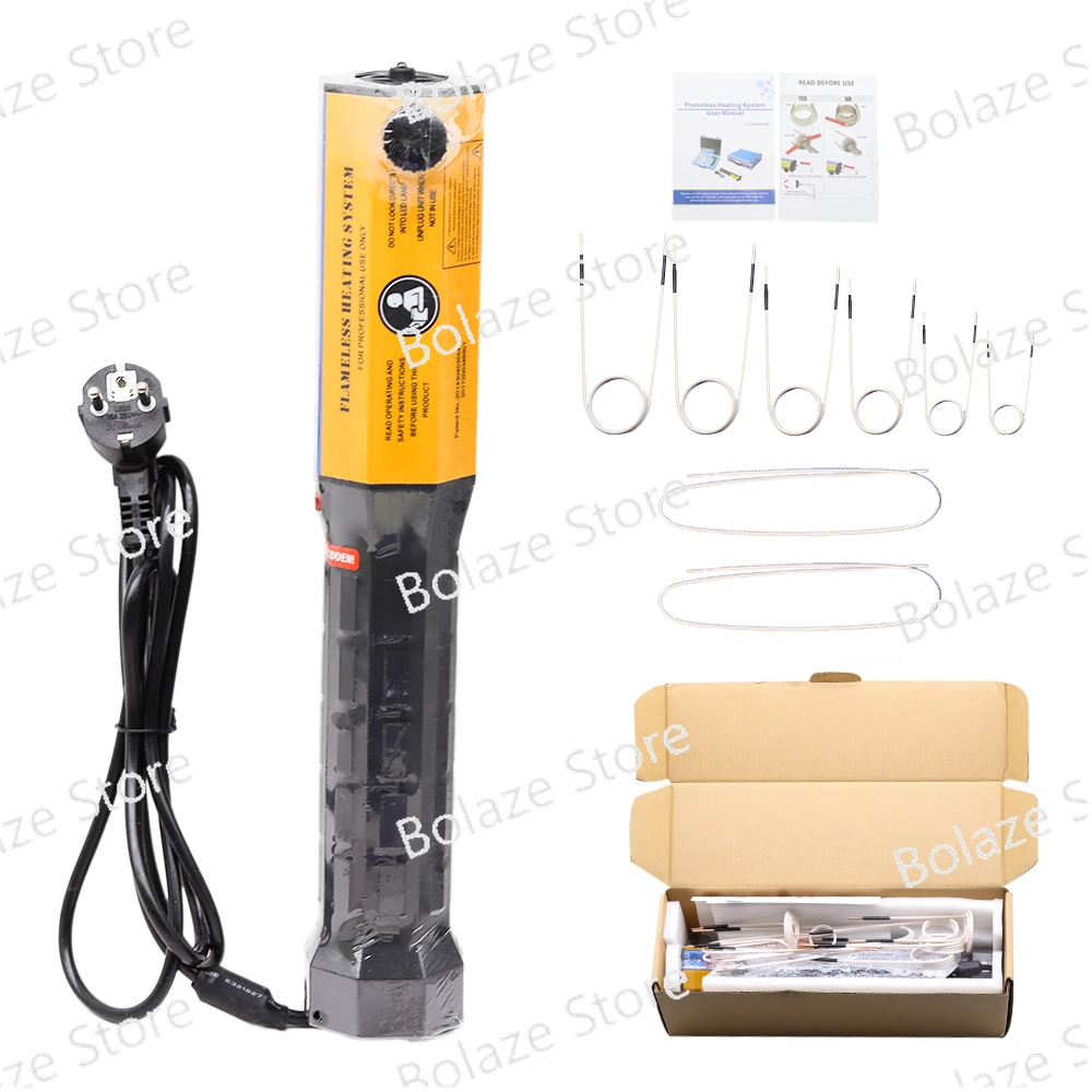 

Magnetic Induction Heater Kit Carton Package ,1000W 110V/220V Flameless Heat Induction Tool With Coil Car Repair Tools