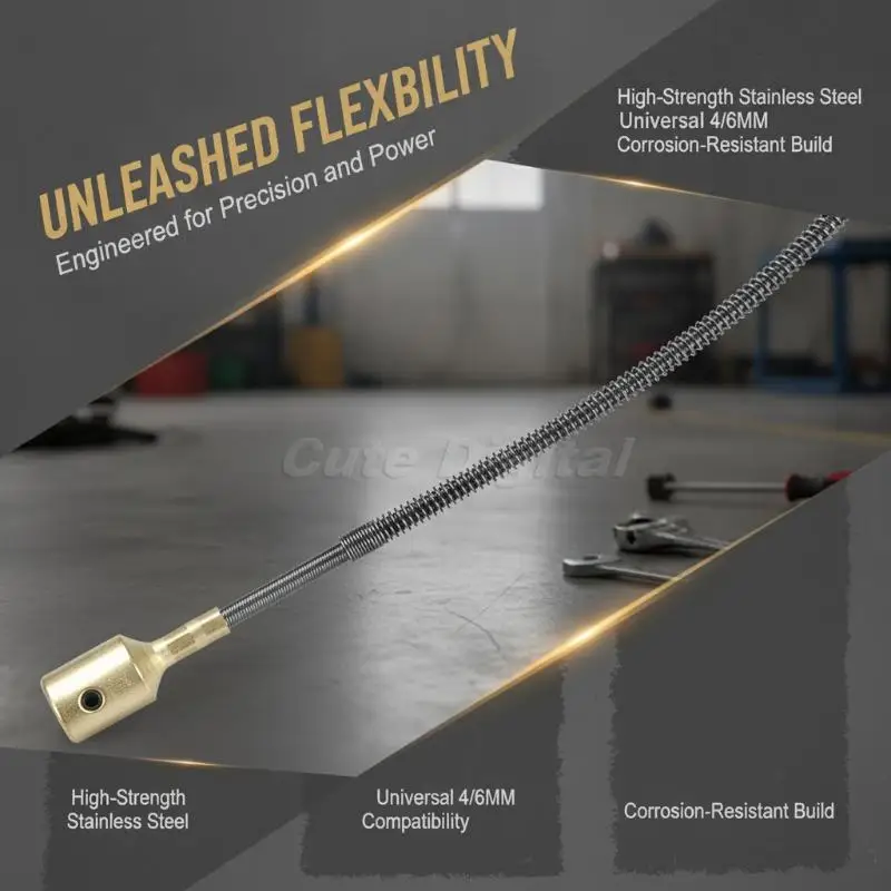 Flex Shaft Inner Core Replacement 1Pcs Premium Metal Inner Shaft Cable for Foredom Power Rotary Tools