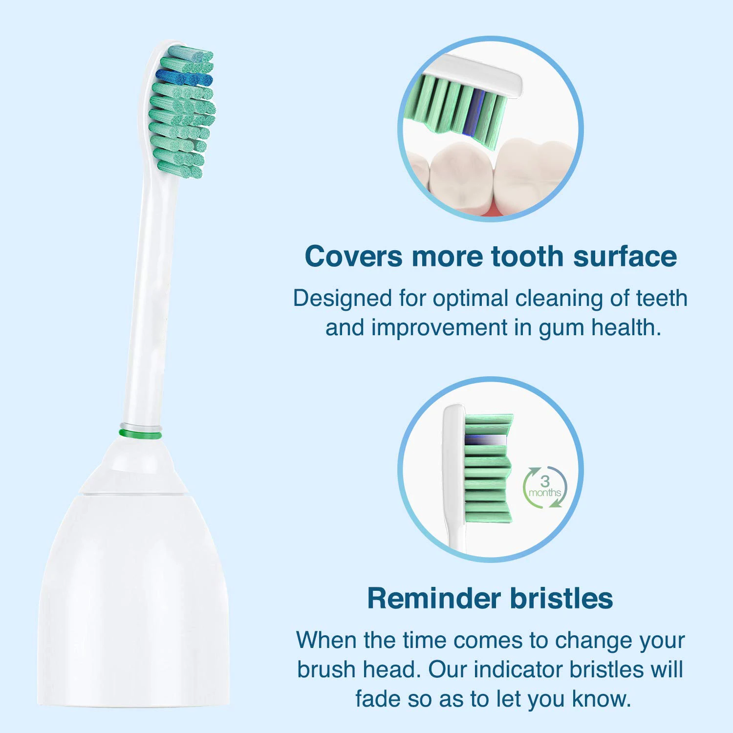 Têtes de brosse à dents électrique de rechange, pour appareil judiciaire série HX7001 HX7002 E, 4 pièces/paquet