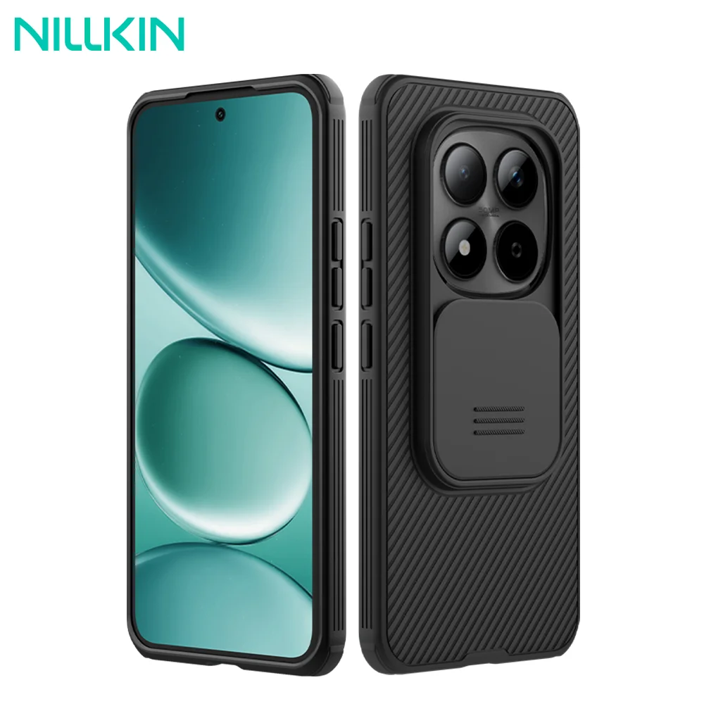 NILLKIN для Xiaomi Redmi Note 15 Pro + чехол CamShield Pro, раздвижная защита камеры, противоударная задняя крышка для Redmi Note 15 Pro
