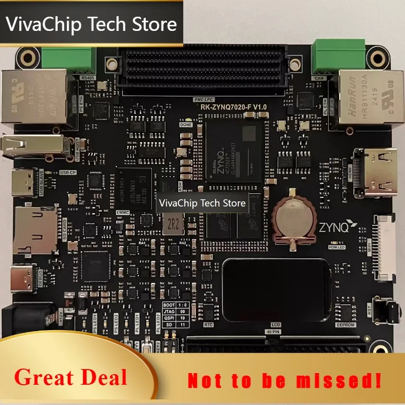 VivaChip TechRK-ZYNQ7020-F FPGA Development Board FMC Interface Supports AD9361 Daughter Card